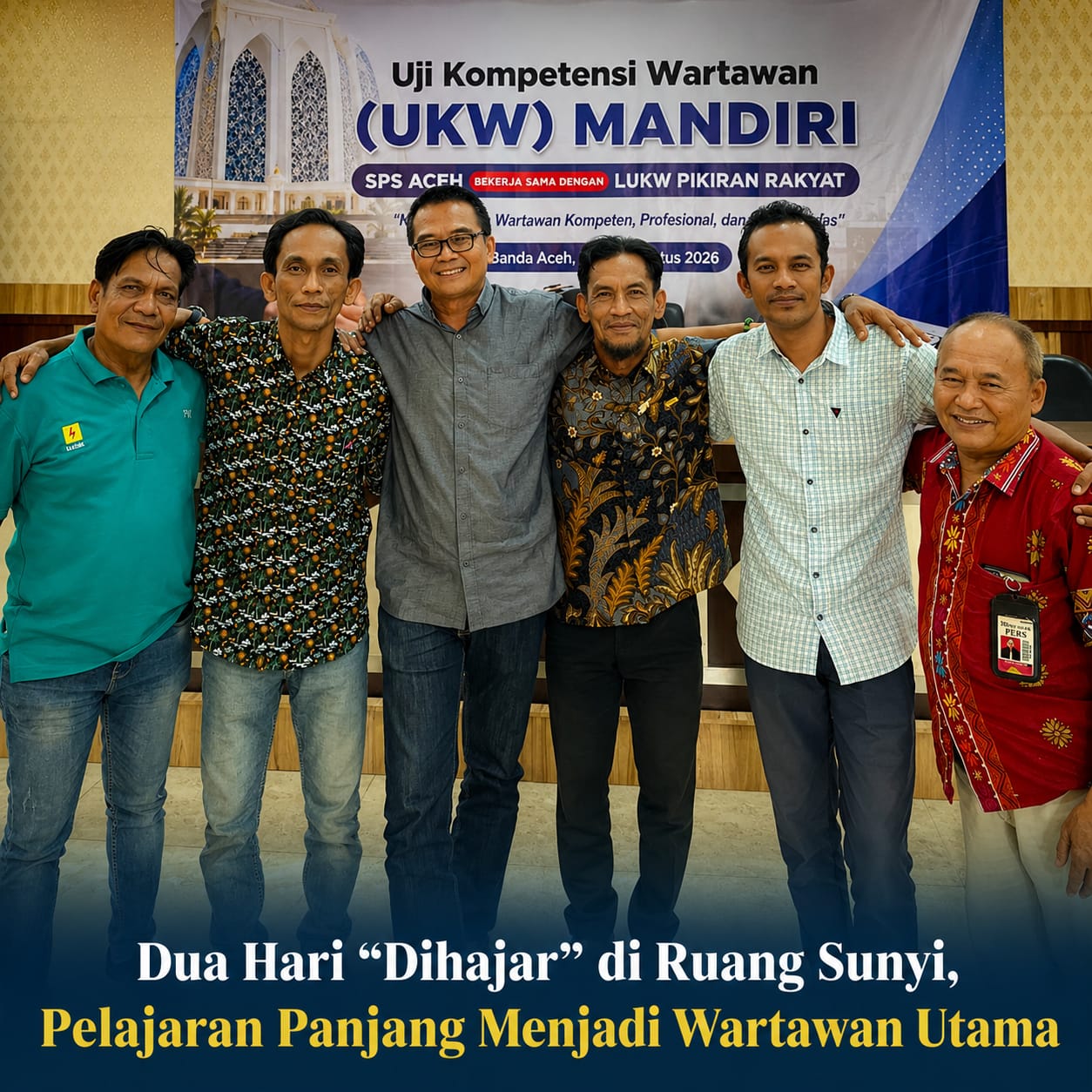Dua Hari “Dihajar” di Ruang Sunyi, Pelajaran Panjang Menjadi Wartawan Utama