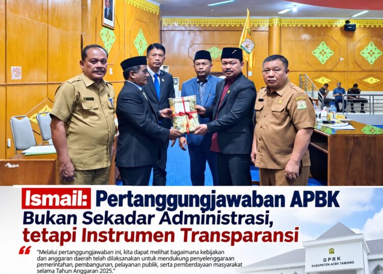 Ismail: Pertanggungjawaban APBK Bukan Sekadar Administrasi, tetapi Instrumen Transparansi